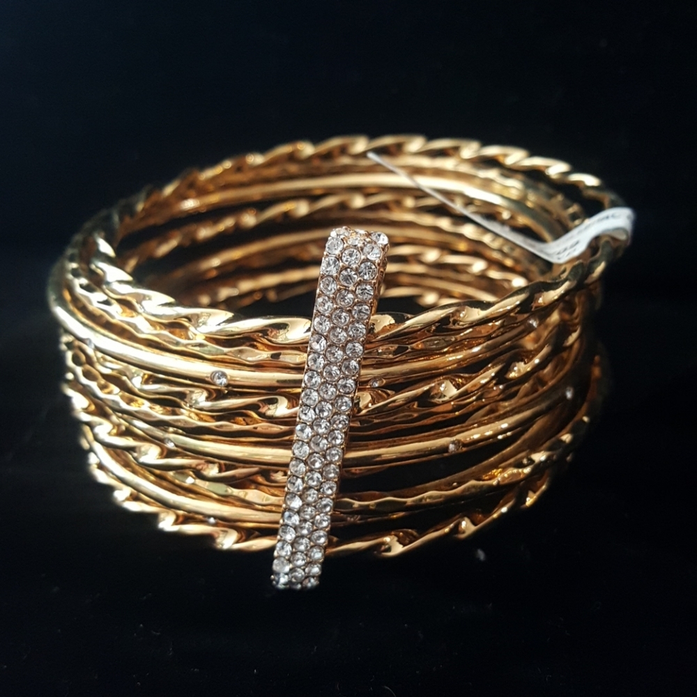NWT! Crystal Bangles by Serena Williams